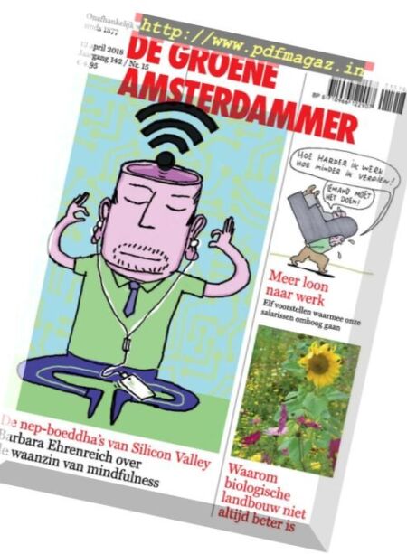 De Groene Amsterdammer – 13 april 2018 Cover