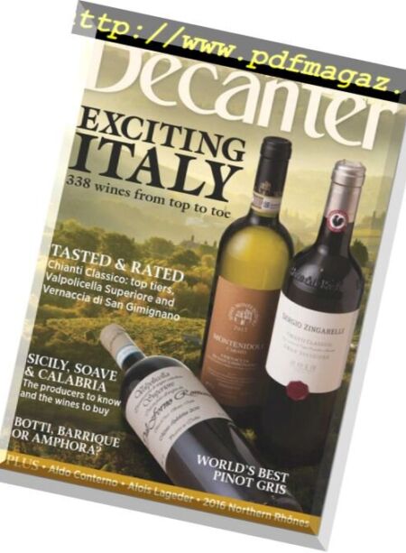 Decanter UK – May 2018 Cover