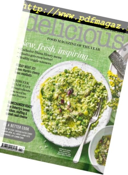 delicious UK – April 2018 Cover