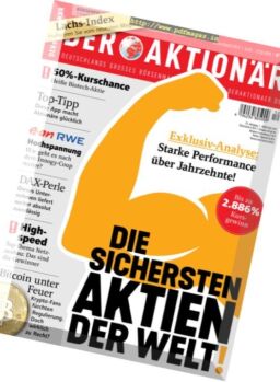 Der Aktionar – 16. Marz 2018