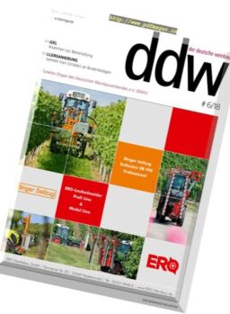 Der Deutsche Weinbau – Nr.6 2018