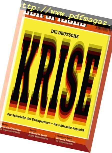 Der Spiegel – 18 Februar 2018 Cover