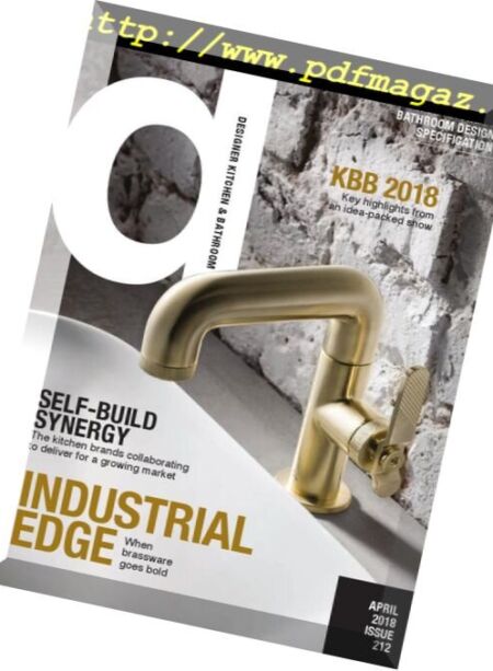Designer Kitchen & Bathroom – April 2018 Cover