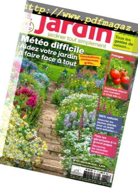 Detente Jardin – avril 2018 Cover