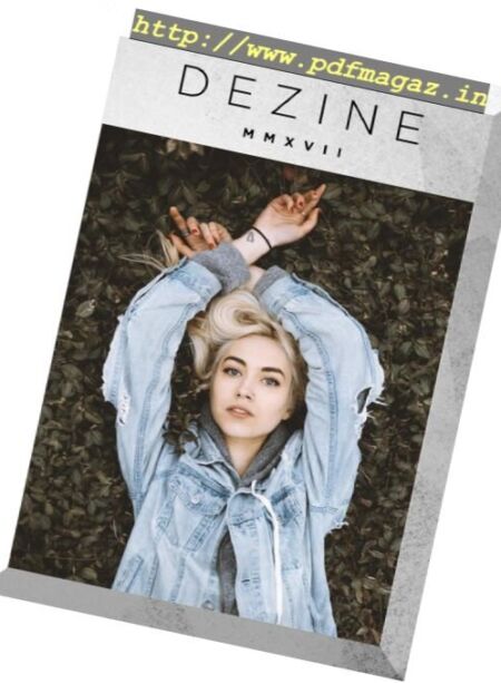 Dezine Magazine – Issue MMXVII 2018 Cover