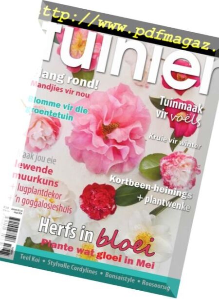 Die Tuinier – Mei 2018 Cover