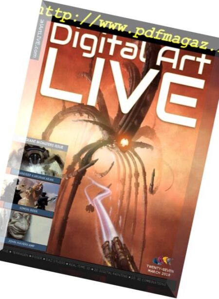 Digital Art Live – March 2018 Cover