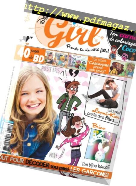 Disney Girl – avril 2018 Cover