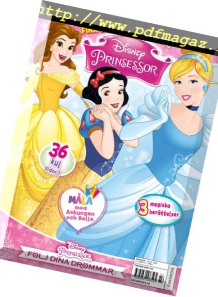 Disney Prinsessor – februari 2018 Cover