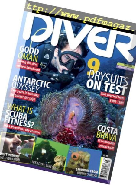 Diver UK – May 2018 Cover