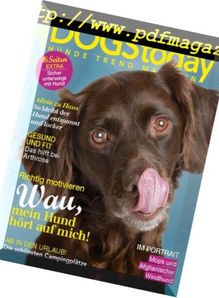 Dogs Today Germany – April-Mai 2018 Cover