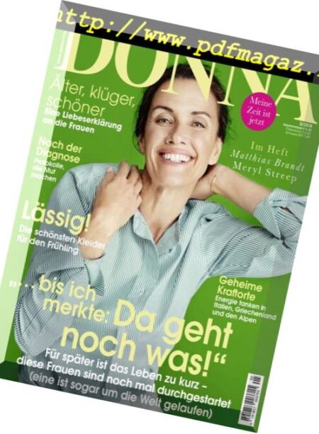 Donna – Mai 2018 Cover