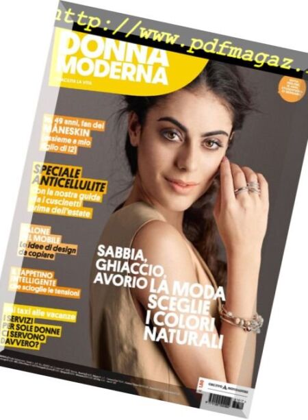 Donna Moderna – 11 aprile 2018 Cover