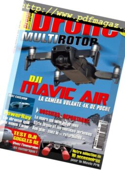 Drone Multirotor – 25 fevrier 2018
