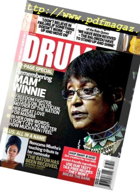Drum – 19 April 2018 Cover