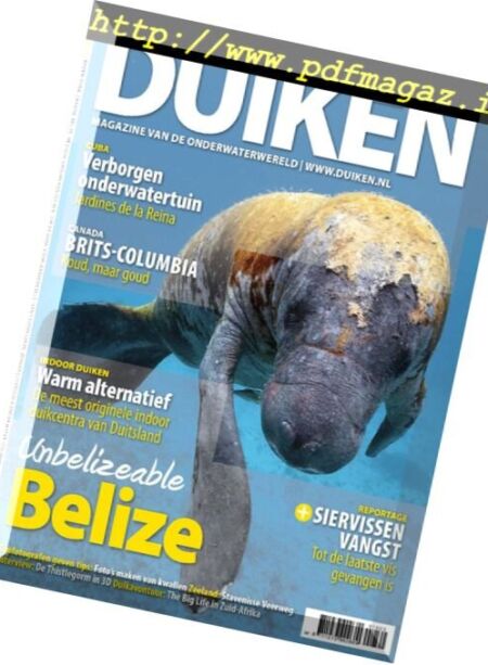 Duiken – Maart 2018 Cover