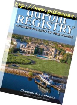 duPontREGISTRY Homes – May 2018