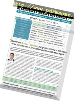 Edition Multimedia – avril 2018