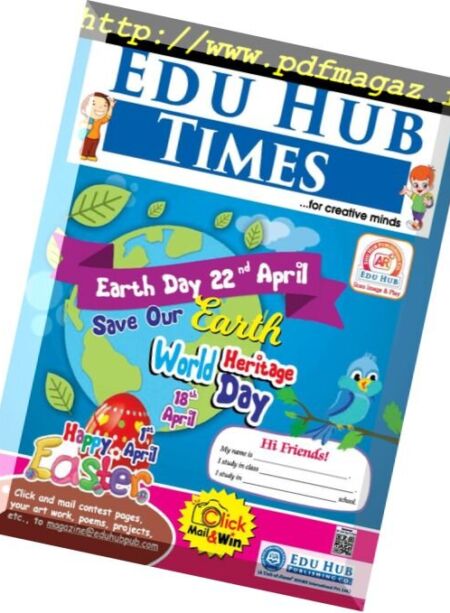 Edu Hub Times – April 2018 Cover