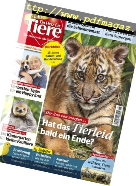 Ein Herz fur Tiere – Mai 2018 Cover