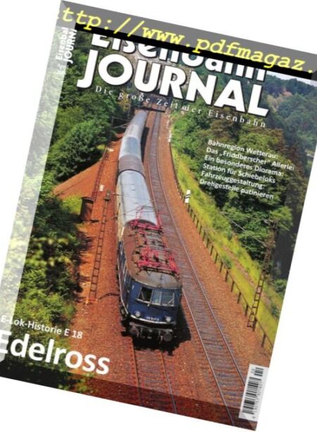 Eisenbahn Journal – April 2018 Cover
