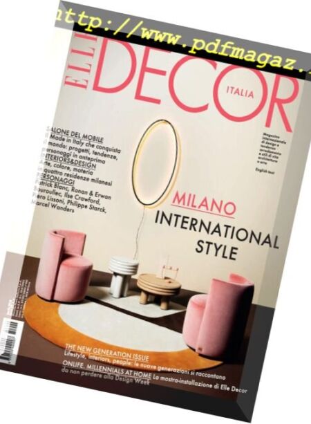 Elle Decor Italia – aprile 2018 Cover