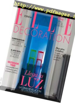 Elle Decoration Espana – abril 2018