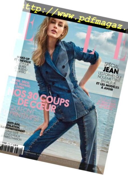 Elle France – 9 avril 2018 Cover