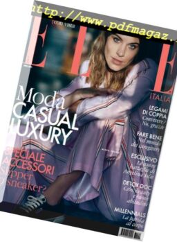 Elle Italia – marzo 2018