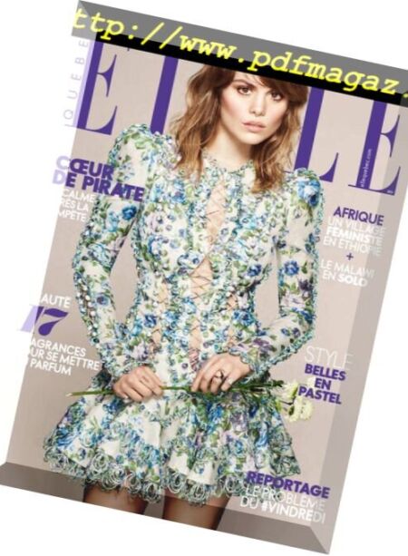 Elle Quebec – mai 2018 Cover