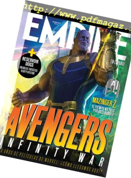 Empire en espanol – marzo 2018 Cover