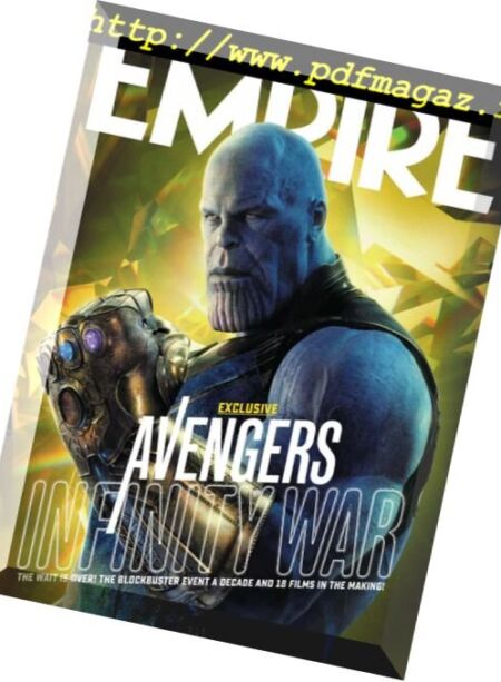 Empire UK – May 2018 Cover