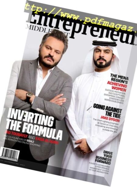 Entrepreneur Middle East – April 2018 Cover