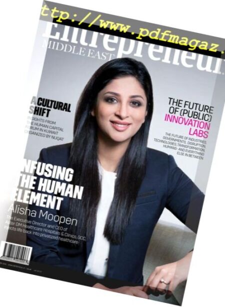 Entrepreneur Middle East – March 2018 Cover
