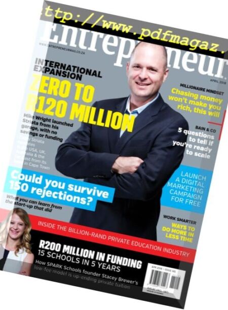 Entrepreneur South Africa – April 2018 Cover