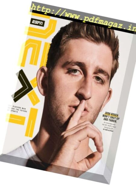 ESPN The Magazine – April 23, 2018 Cover