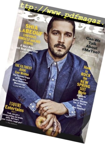 Esquire USA – April 2018 Cover