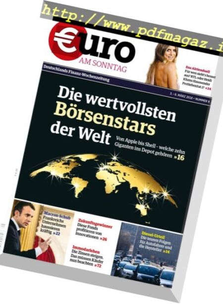 Euro am Sonntag – 4 Marz 2018 Cover