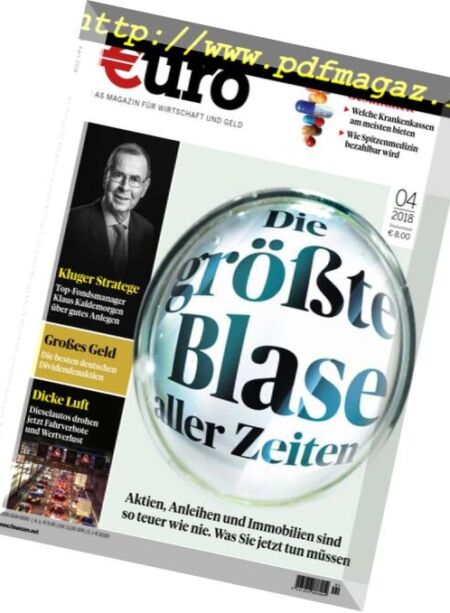 Euro – April 2018 Cover