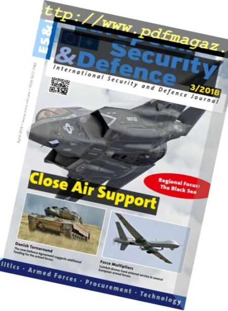 European Security and Defence – April 2018 Cover