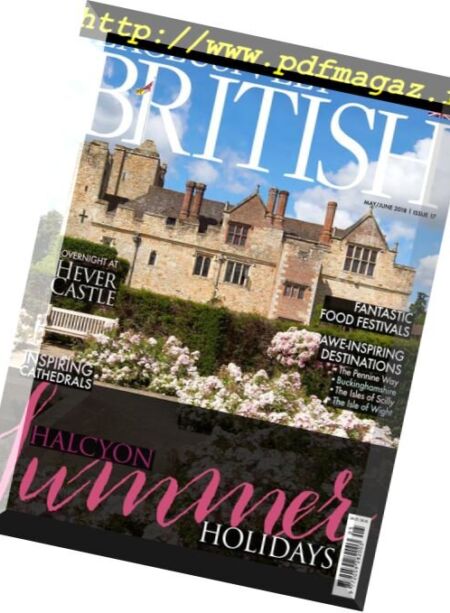 Exclusively British – May-June 2018 Cover