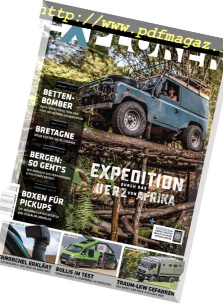 Explorer – Winter 2017-2018 Cover