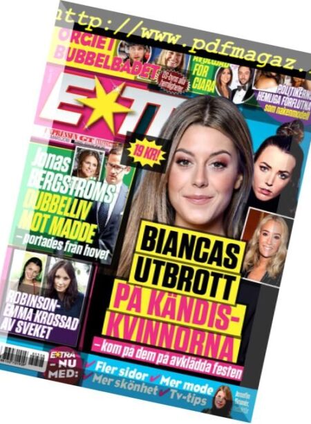 Extra – 8 mars 2018 Cover