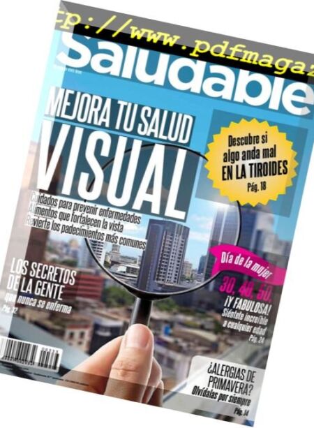 Familia Saludable – marzo 2018 Cover