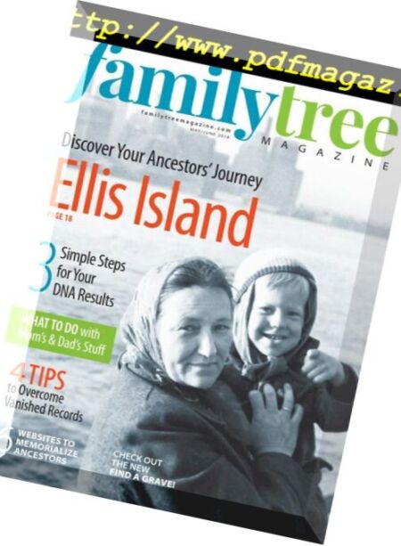 Family Tree USA – May 2018 Cover
