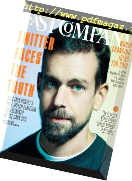 Fast Company – May 2018 Cover