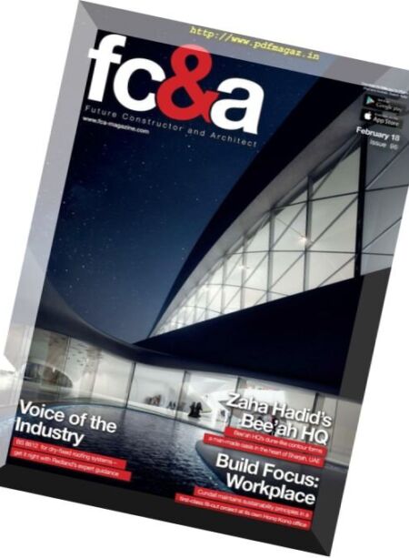 FC&A.Future Constructor & Architect – February 2018 Cover