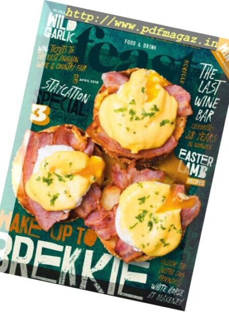 Feast Norfolk – April 2018 Cover