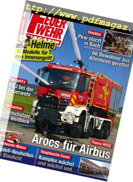 Feuerwehr – April 2018 Cover