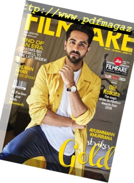 Filmfare – 16 April 2018 Cover